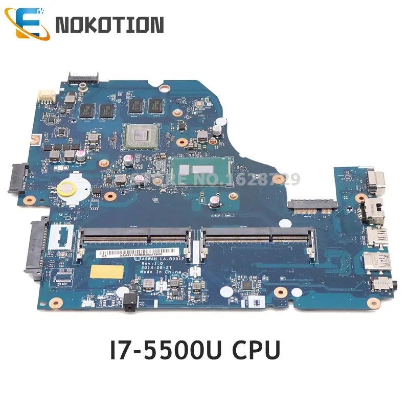 فایل دامپ بایوس ACER A5WAH LA B991P REV 1 0 2014 08 27 VGA 840M I7 5500U